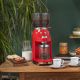11. Smeg CGF11RDEU Coffee Grinder 150W Red