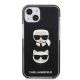 3. Karl Lagerfeld KLHCP13STPE2TK iPhone 13 mini 5,4 "hardcase black / black Karl & Choupette Head