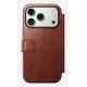 4. NOMAD Modern Leather Folio - MagSafe compatible leather case for iPhone 17 Pro, Horween leather (Old Dublin)