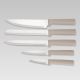 5. Set of knives + boards MR-1412-BEIGE MAESTRO