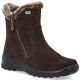 Rieker L7162-25 Waterproof Insulated Leather Women's Ankle Boots Dark Brown