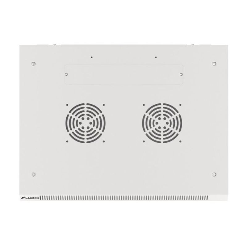 9. Lanberg WF01-6404-10S 4U Rack Wall-mounted Cabinet Gray