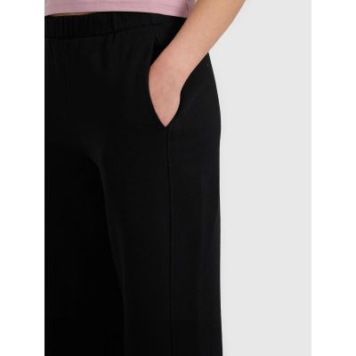 6. Women's wide-leg sweatpants 4F 4FRAW25TTROF1614-20S