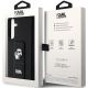 8. Karl Lagerfeld Gripstand Saffiano Karl&Choupette Pins case for Samsung Galaxy S24+ - black