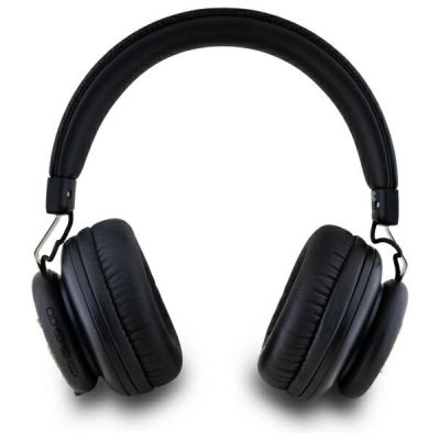 3. DKNY Metal Logo Bluetooth Over-Ear Headphones - Black