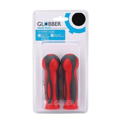 4. Globber scooter grips 2 pcs / New Red 526-003-102 