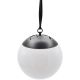 2. SOLAR LAMP PLASTIC HANGING BALL 20CM