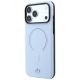 2. Mercedes Leather 3D MagSafe Case for iPhone 18 Pro Max / 17 Pro Max - Blue