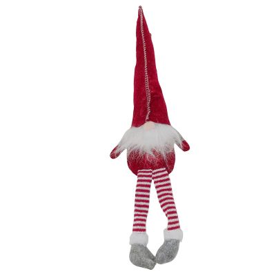 12. DECORATIVE gnome dwarf 30+15cm red