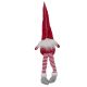 12. DECORATIVE gnome dwarf 30+15cm red