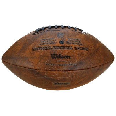 3. Wilson NFL Official Throwback 32 Team Logo Ball WTF1758XBNF32