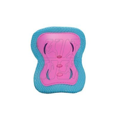 23. Protectors set Nils Extreme light blue-pink H320 size XL