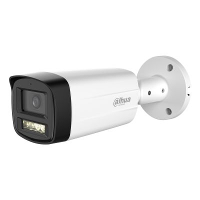 Dahua Technology Lite HAC-HFW1801TH-IL-A Bullet CCTV Security Camera for Indoor and Outdoor Use, 3840 x 2160 px, Ceiling / Wall / Pole