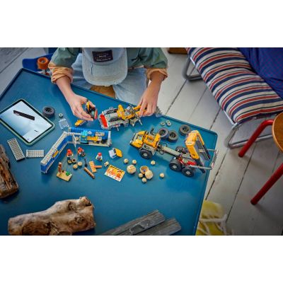 8. LEGO City 60494 - Dump Truck and Front Loader