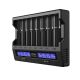 6. XTAR Charger for Cylindrical Li-Ion and NiMH Batteries VC8S