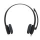 2. Logitech H151 Headphones (Black)
