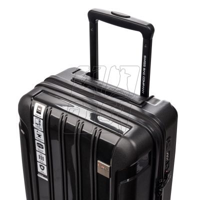 10. Cabin Suitcase SwissBags Tourist 76442