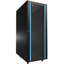 Extralink Rack Cabinet 32U 600x1000 Black Floor Standing