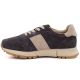 3. Women's leather shoes, sneakers, brown, Potocki 40354