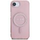 3. Guess IML Glitter Circle MagSafe case for iPhone 16e - pink