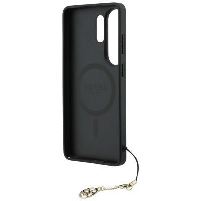 6. Guess 4G Classic Logo Charm MagSafe case for Samsung Galaxy S26 Ultra - black