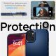 11. Spigen Thin Fit iPhone 15 Plus Case - Blue