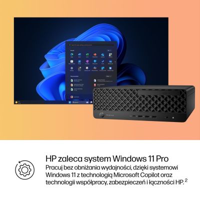 5. HP ProDesk 4 SFF G1i AI PC Intel Core Ultra 5 225 16GB DDR5-SDRAM 512GB SSD Windows 11 Pro Black