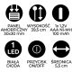 4. SOLAR LIGHT 5,5X39,5CM PRISM INOX