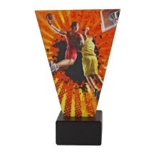 Triumph glass trophy