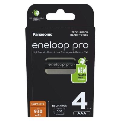 2. PANASONIC ENELOOP PRO AAA 930mAh 4 pcs.