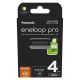 2. PANASONIC ENELOOP PRO AAA 930mAh 4 pcs.