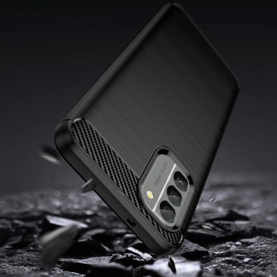 4. Carbon Case cover for Nokia G400 flexible silicone carbon cover black