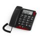 2. amplicomms Bigtel 48 Plus Analog Phone Caller Name and ID Dark Gray