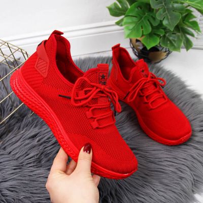 8. NEWS M EVE268B red sports shoes 