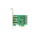 3. Digitus USB 3.0 PCI Express Add-On Card, 4 Ports