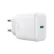 8. Joyroom JR-TCF24 USB-C PD 30W QC SFC network charger - white + 1m USB-C cable