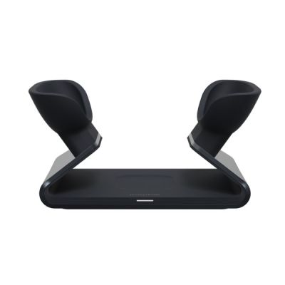 9. mophie 401316655 Mobile Charger Headset Black USB Wireless Charging Internal