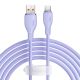 Baseus Pudding 100W USB-A - USB-C Cable 2m - Purple