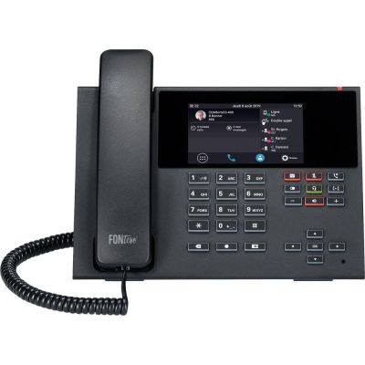 4. Auerswald COMfortel D-400 VoIP phone with caller ID / Call waiting - SIP, RTP, SRTP, SIPS - 6 lines