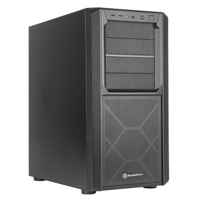 18. SilverStone SST-SED1-B Seta D1 Midi-Tower case - juodas