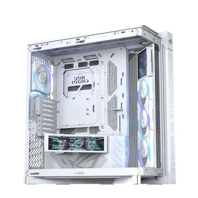 8. Asus ROG CRONOXGR801CURVE TG ARGB WHITE case