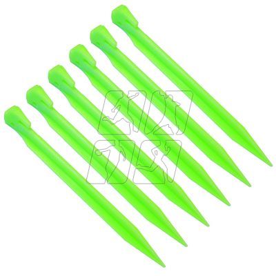 2. High Peak Tent Pegs Plastic 6 pcs. 42202