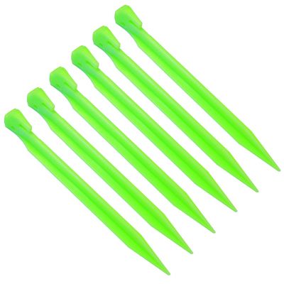 2. High Peak plastic tent pegs 6 pcs 42202