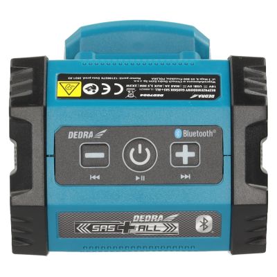 6. Dedra DED7004 blue speaker
