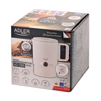 6. Electric kettle ADLER AD 1388b beige