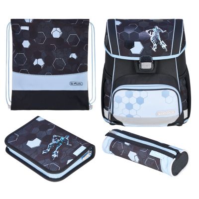 2. Herlitz Loop Plus Cyber Football Backpack