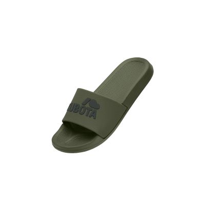 11. Kubota basic khaki pool slippers K0000-101-003-19-1