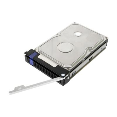 3. Icy Dock MB453TRAY-2B drive bay panel Storage drive tray Black, Metallic