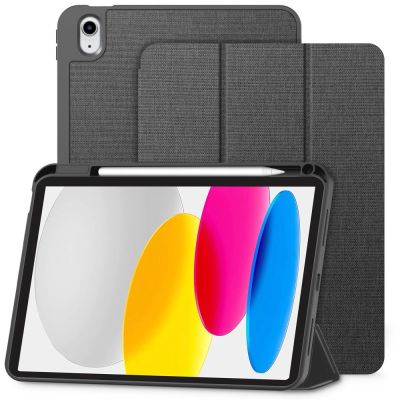 2. Tech-Protect SC Pen Canvas Case for iPad 10.9” 2022 / iPad 11” 2025 - Gray