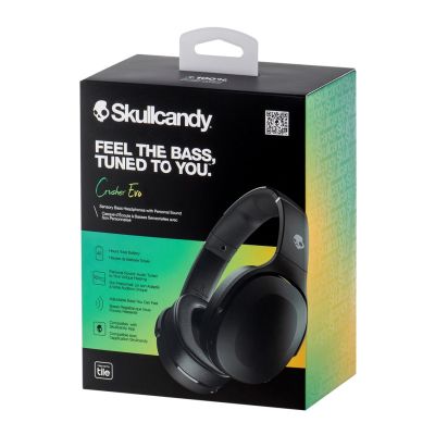 9. Skullcandy Crusher Evo Wireless True Black headphones